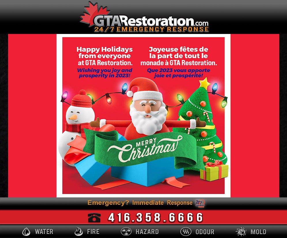 Happy Holidays & Merry Christmas from MIA Restoration.com